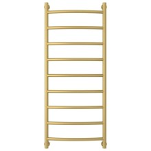 Полотенцесушитель водяной 1200х500 золотой матовый Сунержа Галант+ 032-0200-1250