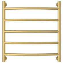 Полотенцесушитель водяной 600х600 золотой матовый Сунержа Галант+ 032-0200-6060