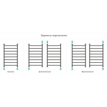 Полотенцесушитель водяной 1000х600 шампань Сунержа Галант+ 020-0200-1060