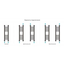 Полотенцесушитель водяной 600х150 золотой Сунержа Богема+ 03-0220-6015