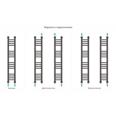 Полотенцесушитель водяной 1000х150 шампань Сунержа Богема+ 020-0220-1015