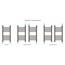 Полотенцесушитель водяной 600х300 шампань матовая Сунержа Богема+ 022-0220-6030