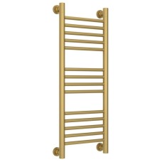 Полотенцесушитель водяной 800х300 золотой матовый Сунержа Богема+ 032-0220-8030