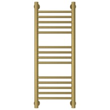 Полотенцесушитель водяной 800х300 состаренная латунь Сунержа Богема+ 051-0220-8030