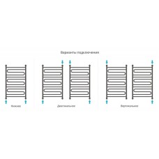 Полотенцесушитель водяной 1000х600 Сунержа Элегия+ 00-0205-1060