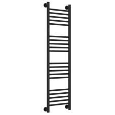 Полотенцесушитель водяной 1200х300 черный матовый Сунержа Богема+ 31-0220-1230