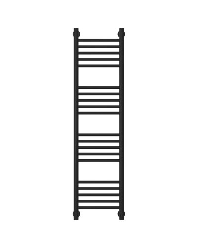 Полотенцесушитель водяной 1200х300 черный матовый Сунержа Богема+ 31-0220-1230