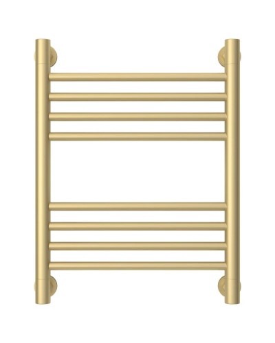 Полотенцесушитель водяной 500х400 перемычка выгнутая шампань матовая Сунержа Богема+ 022-0221-5040