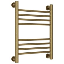 Полотенцесушитель водяной 500х400 перемычка выгнутая состаренная бронза Сунержа Богема+ 05-0221-5040