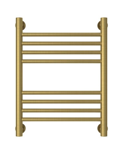 Полотенцесушитель водяной 500х400 перемычка выгнутая состаренная латунь Сунержа Богема+ 051-0221-5040