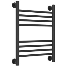 Полотенцесушитель водяной 500х400 перемычка выгнутая темный титан муар Сунержа Богема+ Темный Титан Муар 15-0221-5040