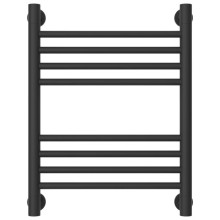 Полотенцесушитель водяной 500х400 перемычка выгнутая темный титан муар Сунержа Богема+ Темный Титан Муар 15-0221-5040