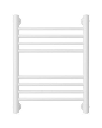 Полотенцесушитель водяной 500х400 перемычка выгнутая белый матовый Сунержа Богема+ 30-0221-5040