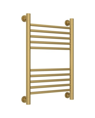 Полотенцесушитель водяной 600х400 золотой матовый Сунержа Богема+ 032-0220-6040