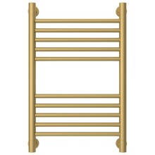 Полотенцесушитель водяной 600х400 золотой матовый Сунержа Богема+ 032-0220-6040