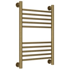 Полотенцесушитель водяной 600х400 перемычка выгнутая состаренная бронза Сунержа Богема+ 05-0221-6040