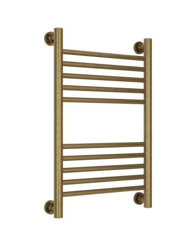 Полотенцесушитель водяной 600х400 перемычка выгнутая состаренная бронза Сунержа Богема+ 05-0221-6040