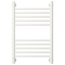 Полотенцесушитель водяной 600х400 перемычка выгнутая античное белое золото Сунержа Богема+ 10-0221-6040