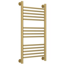 Полотенцесушитель водяной 800х400 золотой матовый Сунержа Богема+ 032-0220-8040