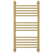 Полотенцесушитель водяной 800х400 золотой матовый Сунержа Богема+ 032-0220-8040