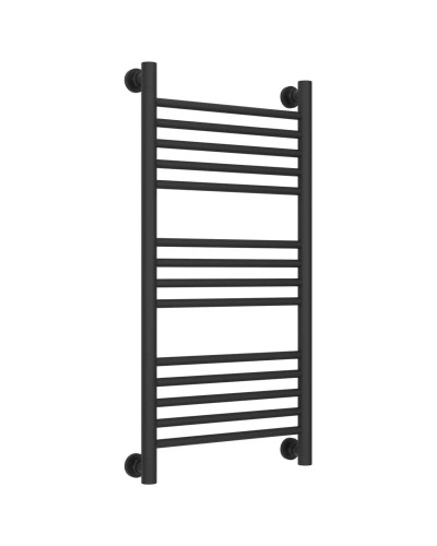 Полотенцесушитель водяной 800х400 перемычка выгнутая темный титан муар Сунержа Богема+ 15-0221-8040