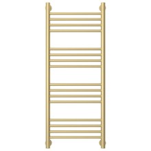 Полотенцесушитель водяной 1000х400 перемычка выгнутая шампань матовая Сунержа Богема+ 022-0221-1040