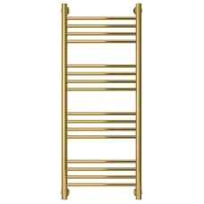Полотенцесушитель водяной 1000х400 перемычка выгнутая золотой Богема+ 03-0221-1040