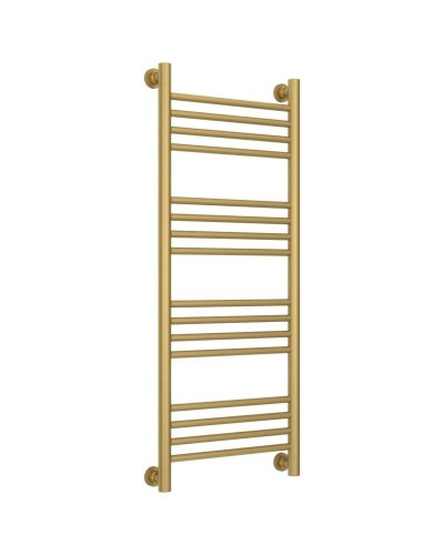 Полотенцесушитель водяной 1000х400 перемычка выгнутая золотой матовый Сунержа Богема+ 032-0221-1040