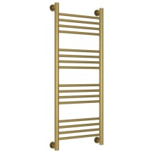 Полотенцесушитель водяной 1000х400 перемычка выгнутая состаренная латунь Сунержа Богема+ 051-0221-1040