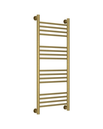 Полотенцесушитель водяной 1000х400 перемычка выгнутая состаренная латунь Сунержа Богема+ 051-0221-1040