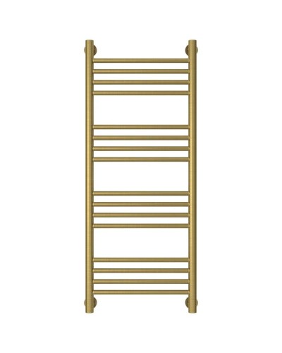 Полотенцесушитель водяной 1000х400 перемычка выгнутая состаренная латунь Сунержа Богема+ 051-0221-1040