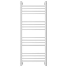 Полотенцесушитель водяной 1000х400 перемычка выгнутая белый глянец Сунержа Богема+ 12-0221-1040