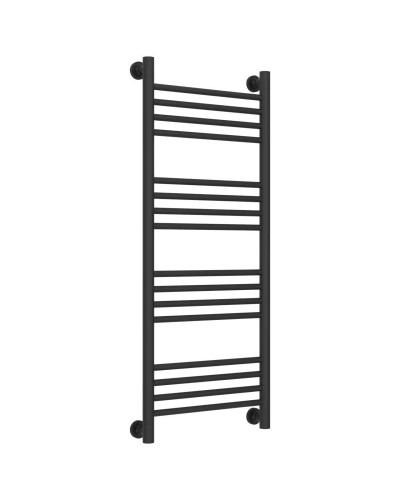 Полотенцесушитель водяной 1000х400 перемычка выгнутая темный титан муар Сунержа Богема+ 15-0221-1040