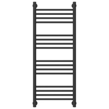 Полотенцесушитель водяной 1000х400 перемычка выгнутая темный титан муар Сунержа Богема+ 15-0221-1040