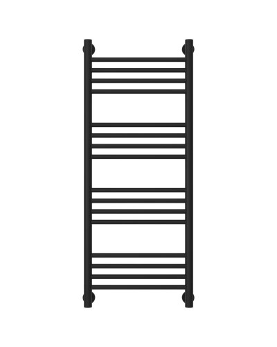 Полотенцесушитель водяной 1000х400 перемычка выгнутая черный матовый Сунержа Богема+ 31-0221-1040