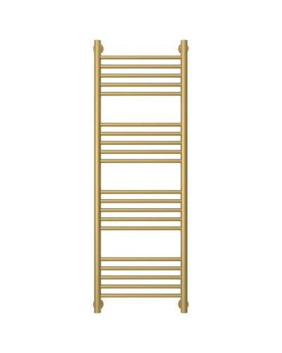 Полотенцесушитель водяной 1200х400 золотой матовый Сунержа Богема+ 032-0220-1240