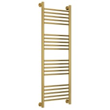 Полотенцесушитель водяной 1200х400 перемычка выгнутая золотой Сунержа Богема+ 03-0221-1240