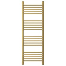 Полотенцесушитель водяной 1200х400 перемычка выгнутая золотой матовый Сунержа Богема+ 032-0221-1240