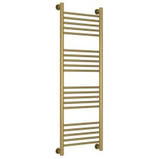 Полотенцесушитель водяной 1200х400 перемычка выгнутая состаренная латунь Сунержа Богема+ 051-0221-1240