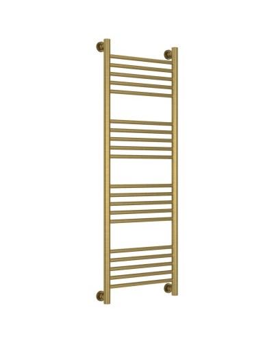 Полотенцесушитель водяной 1200х400 перемычка выгнутая состаренная латунь Сунержа Богема+ 051-0221-1240