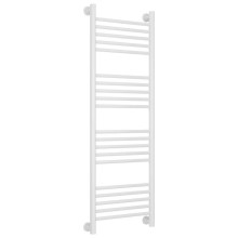 Полотенцесушитель водяной 1200х400 перемычка выгнутая белый глянец Сунержа Богема+ 12-0221-1240