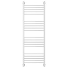 Полотенцесушитель водяной 1200х400 перемычка выгнутая белый глянец Сунержа Богема+ 12-0221-1240