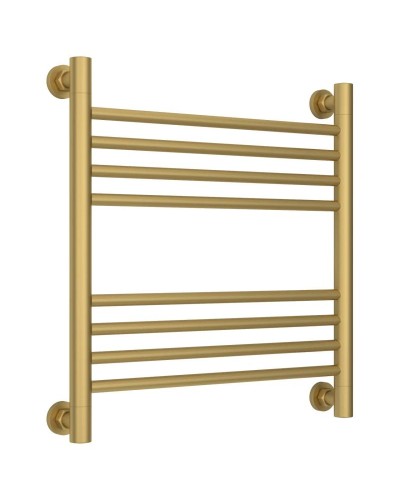 Полотенцесушитель водяной 500х500 золотой матовый Сунержа Богема+ 032-0220-5050