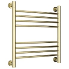 Полотенцесушитель водяной 500х500 перемычка выгнутая шампань Сунержа Богема+ 020-0221-5050