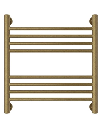 Полотенцесушитель водяной 500х500 перемычка выгнутая состаренная бронза Сунержа Богема+ 05-0221-5050