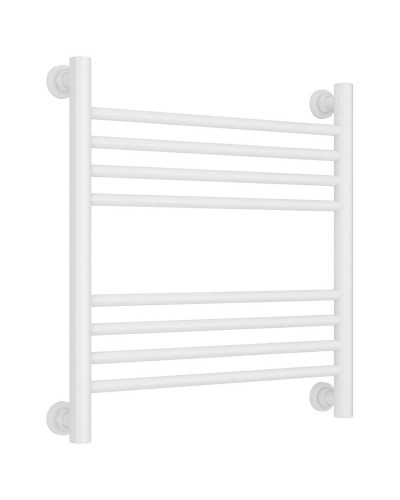 Полотенцесушитель водяной 500х500 перемычка выгнутая белый глянец Сунержа Богема+ 12-0221-5050