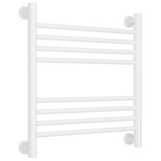 Полотенцесушитель водяной 500х500 перемычка выгнутая белый матовый Сунержа Богема+ 30-0221-5050