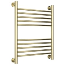 Полотенцесушитель водяной 600х500 перемычка выгнутая шампань Сунержа Богема+ 020-0221-6050