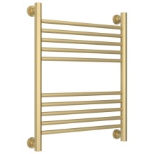 Полотенцесушитель водяной 600х500 перемычка выгнутая шампань матовая Сунержа Богема+ 022-0221-6050