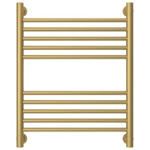 Полотенцесушитель водяной 600х500 перемычка выгнутая золотой матовый Сунержа Богема+ 032-0221-6050